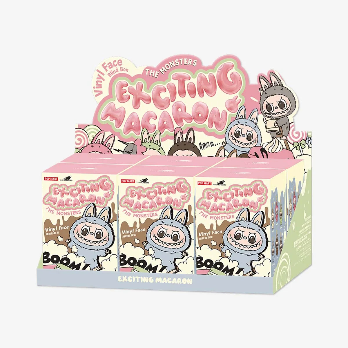 Exciting Macaron Labubu